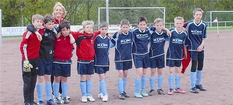 Die E-Jugend Mannschaft vom VFL Meckenheim. privat