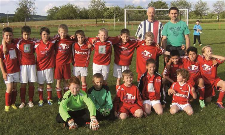 Die E-Jugend-Staffelsieger aus Brodenbach, Burgen, Macken und Oppenhausen. privat