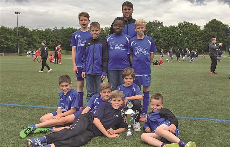 Die E-Jugend der JSG Cochem am fünften Konrad Zuse Cup. Privat