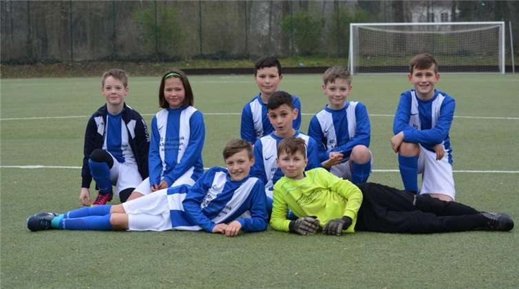 Die E-Jugend der SG Landskrone.Foto: privat