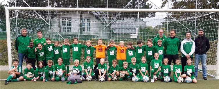 Die E-Jugend der SV Wormersdorf.+Foto: privat