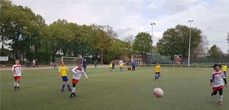Die E-Jugend der SpVgg Burgbrohl setzte sich gegen Remagen durch.