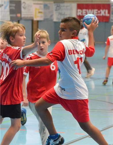Die E-Jugend der TSB konnte die letzen Partien erfolgreich gestalten. Foto: privat