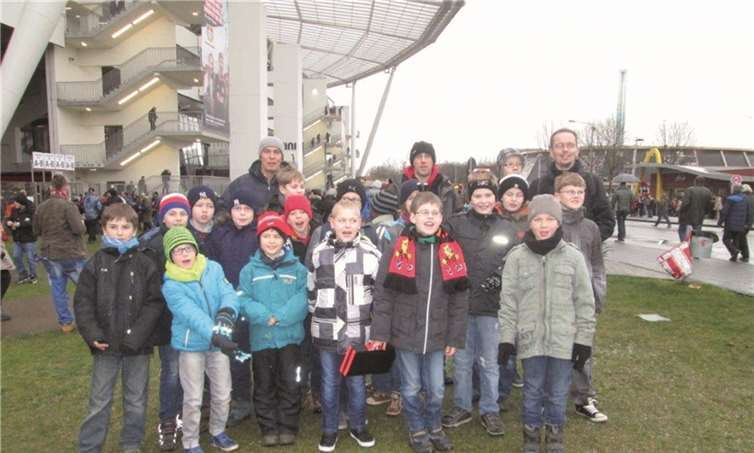 Die E-Jugend des FC Flerzheim in Leverkusen.Privat