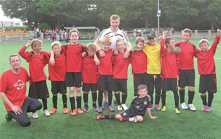 Die E-Jugend des VFL Meckenheim. privat