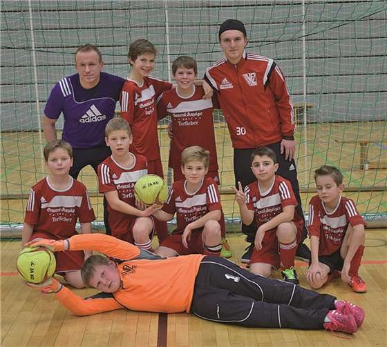 Die E-Jugend des VfL Rheinbach erkämpfte sich trotz dünner Personaldecke einen tollen vierten Platz.privat