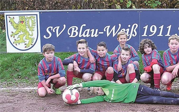 Die E-Jugend freut sich riesig auf die anstehenden Spiele in der Leistungsklasse. privat