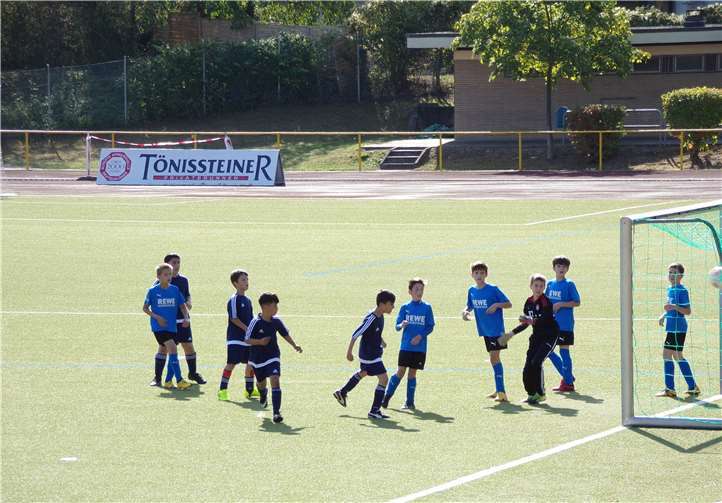 Die E-Jugend gegen Brohl.Foto: privat