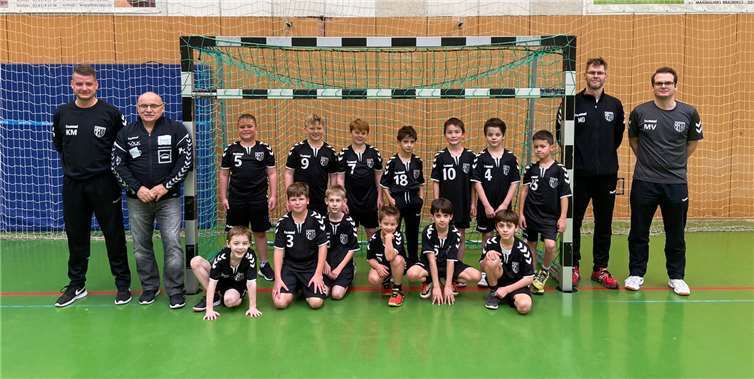 Die E-Jugend spielte mit einem sehr jungen Team. Foto: TV Moselweiß