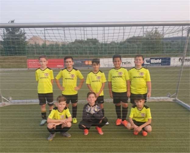 Die E-Jugend spielten ein kampfbetontes Spiel. Foto: privat