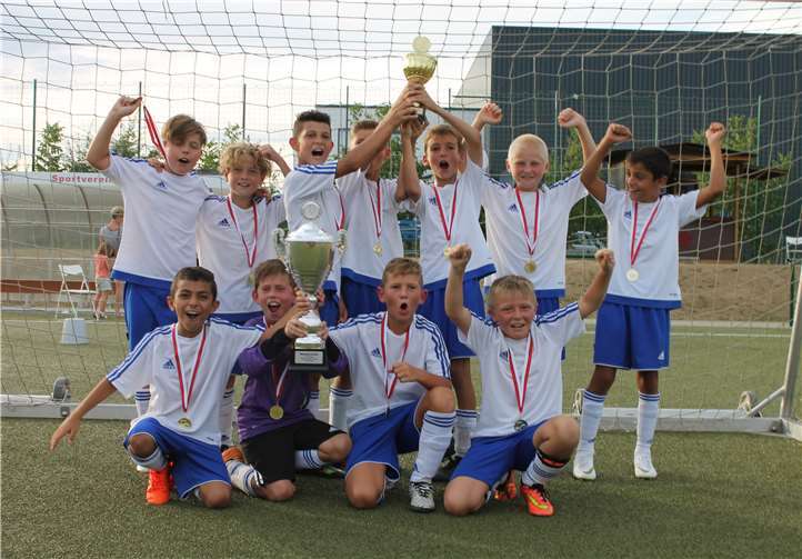 Die E-Junioren-Sieger aus Andernach.