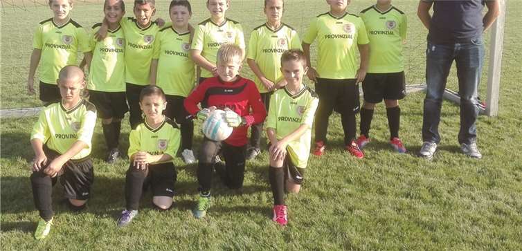 Die E-Junioren des SC Rhein-Ahr Sinzig gewannen deutlich.privat