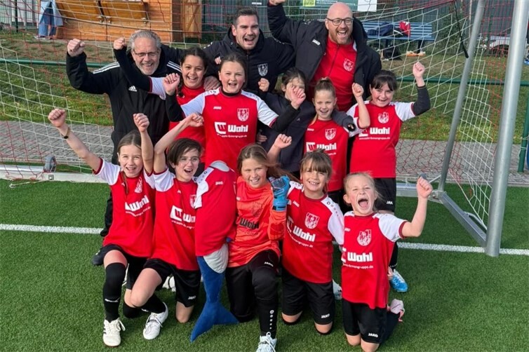 Die E-Juniorinnen des SV Kripp trafen 36mal binnen 24 Stunden.