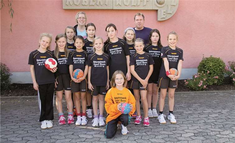 Die E-Mädchen des TuS Weibern konnten viel Spielerfahrung sammelnSylvia Fink