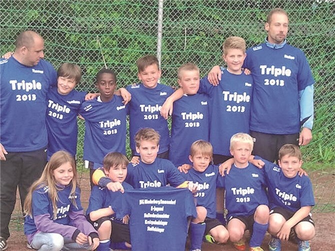 Die E1-Jugend der JSG konnte sich den dritten Titel in der Saison sichern.