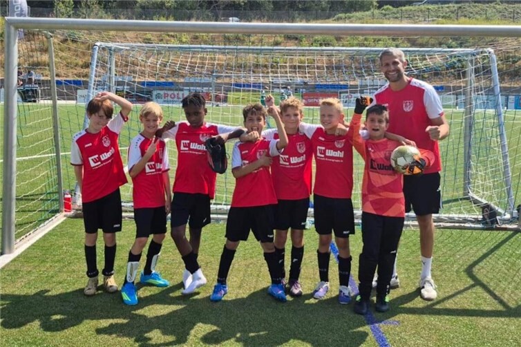 Die E3-Junioren des SV Kripp gastierten am Sonntag in Adenau.