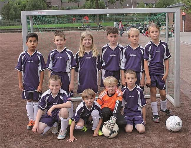 Die EII-Kicker der SG Landskrone beendet die Saison auf einem guten vierten Platz.privat