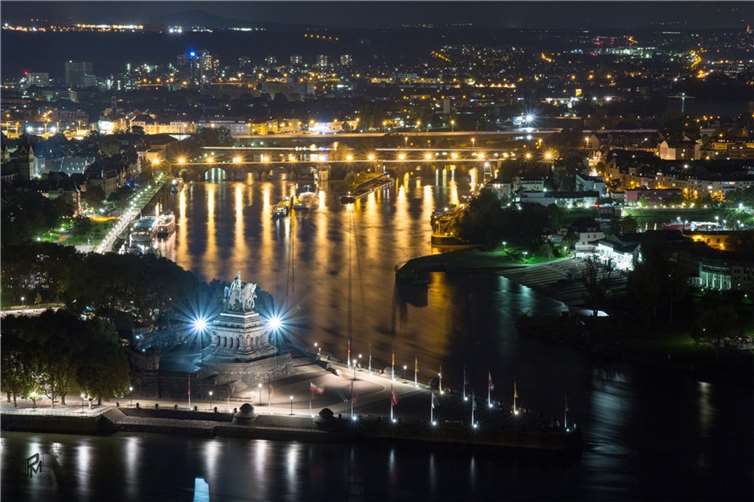 Die Eckbeleuchtung am Deutschen Eck wird abgeschaltet. Das Ziel: Gas sparen.  Foto: pixabay.com