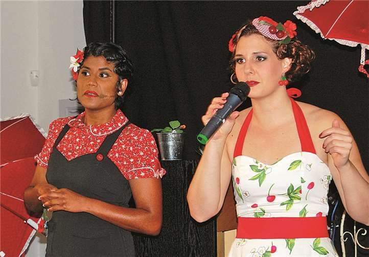 Die „Edlen Schnittchen“ aus Basel in action. -FA-