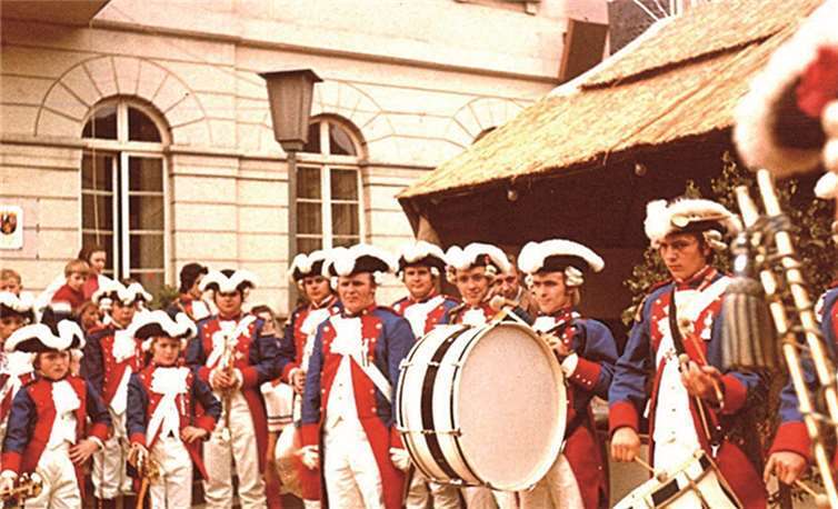 Die Ehemaligen des Fanfarencorps Remagen treffen sich. Martin Tillmann