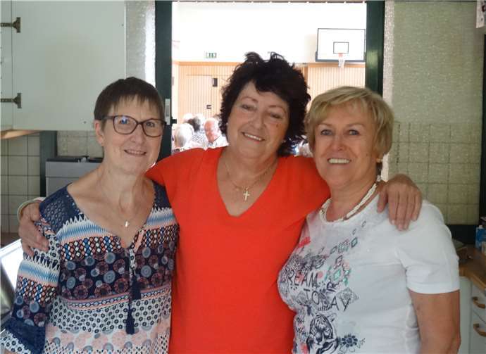 Die Ehrenamtlichen Helfer.