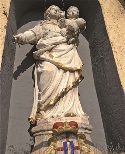 Die Ehrenbreitsteiner Madonna wurde renoviert.privat