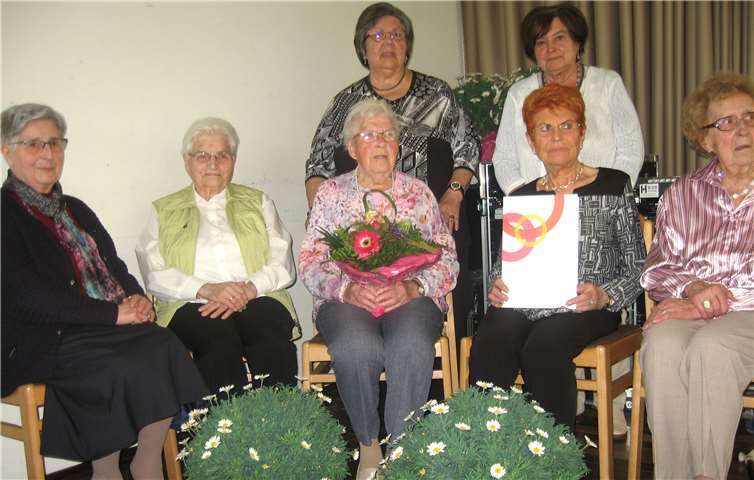 Die Ehrung langjähriger Mitglieder war Bestandteil der Versammlung. privat