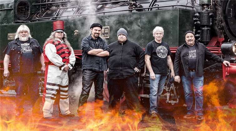 Die Eifel-Rocker von Heavens a Beer.Privat