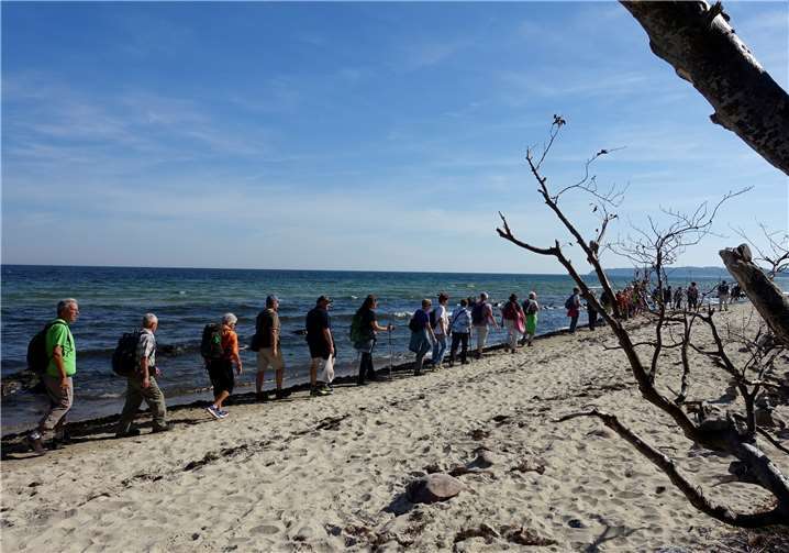 Die Eifelfreunde erlebten während einer herrlichen Wanderwoche im sonnenverwöhnten September die Vielfalt dieser „Perle“ der Ostsee. Privat