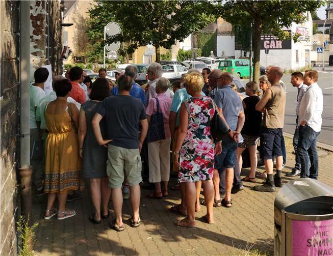 Bauabschnitt 2019 stand im Fokus Die Einladung der CDU Mayen fand bei den Anliegern große Resonanz. Martin Reis