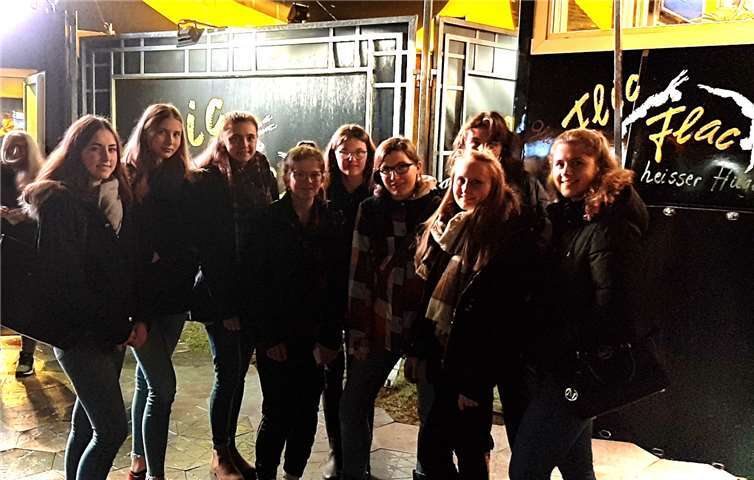 Die Einradfahrerinnen hatten viel Spaß bei den Aufführungen des Zirkus Flic Flac. Foto: privat