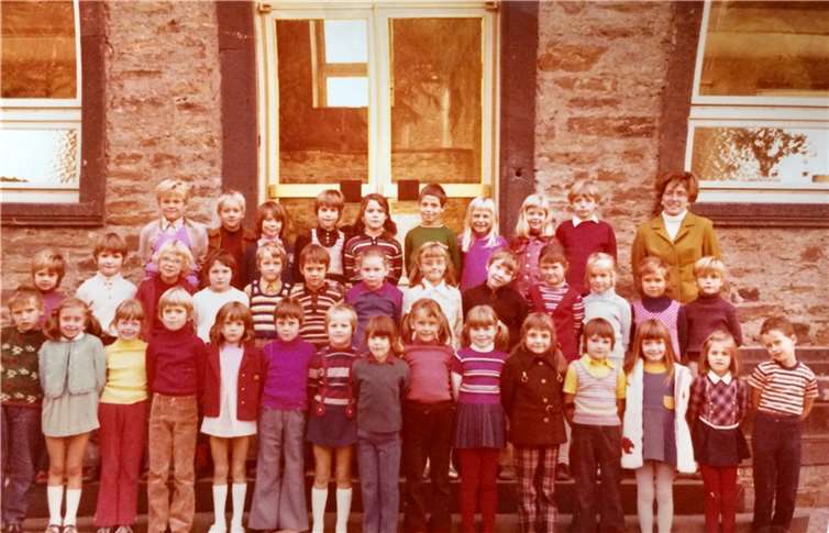 Die Einschulung der Klasse 1a. Fotos: Archiv/Frauke Buhl-Hoffmann