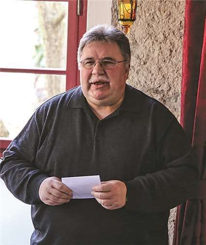 Die Einsegnung der restaurierten ehemaligen Synagoge als „Haus der Kultur“ übernahm Pfarrer Norbert Reichel.