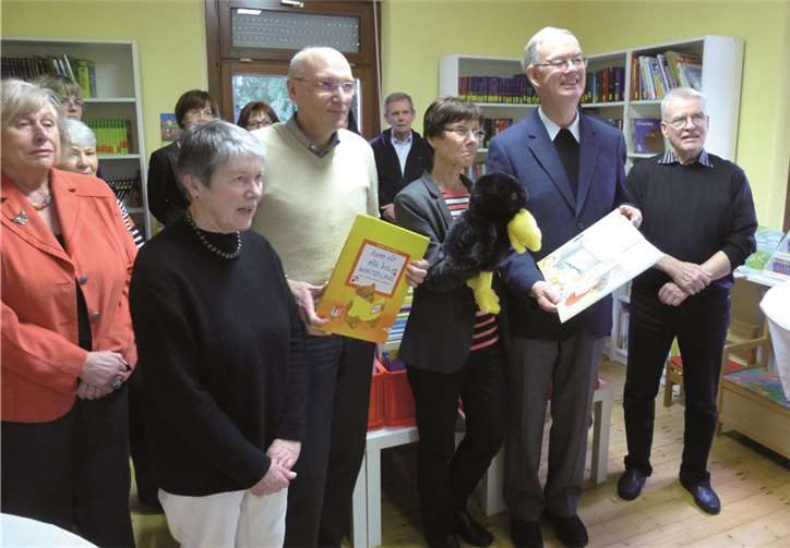 Die Einweihung der Bücherei Kripp.Hans Kortmann