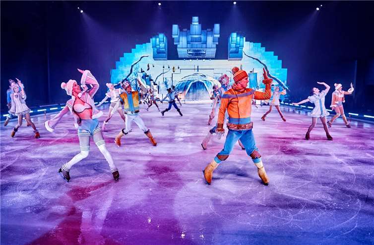 Die Eiskunstlaufshow „Holidy on Ice“ nimmt sein Publikum mit auf eine fantastische Reise. Quelle: HOLIDAY ON ICE/ Rico Ploeg, Roy Kuis