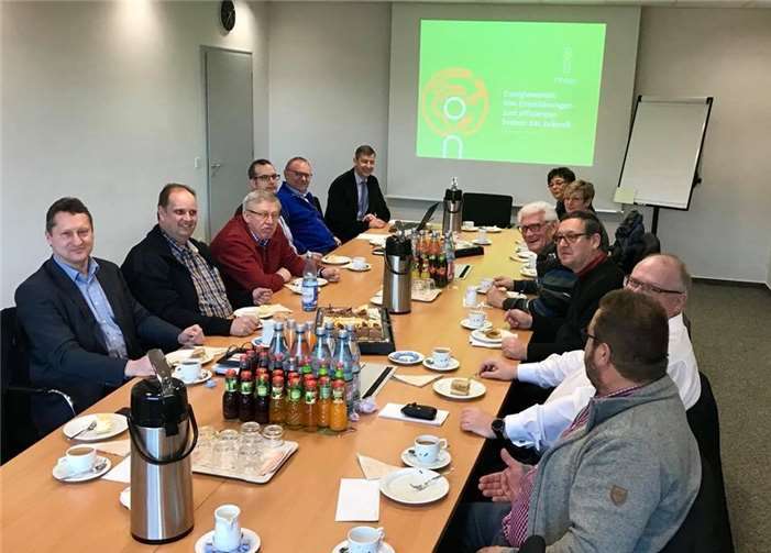 Die Energiewende war ein großes Thema bei dem Besuch in Saffig. privat