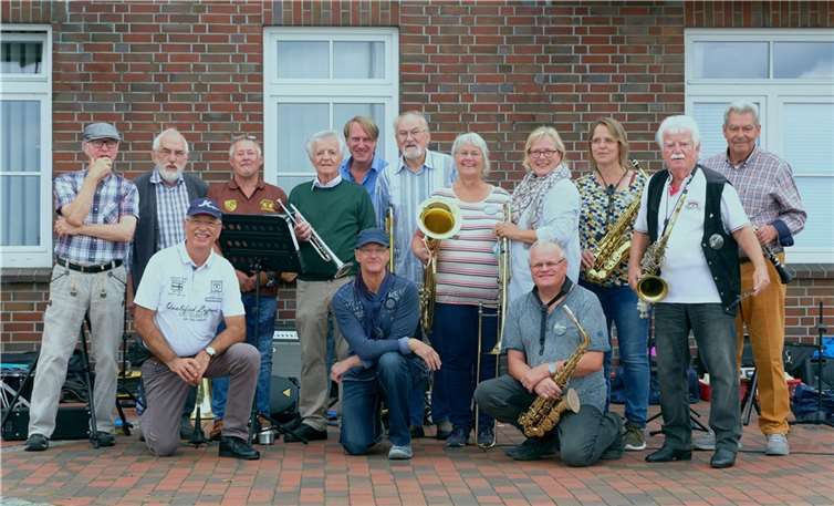 Die Engelsbläser Oldtime Jazzband kommt bereits zum zweiten Mal zu einem Konzert in den Kurpark.  Foto: Anna Eitel
