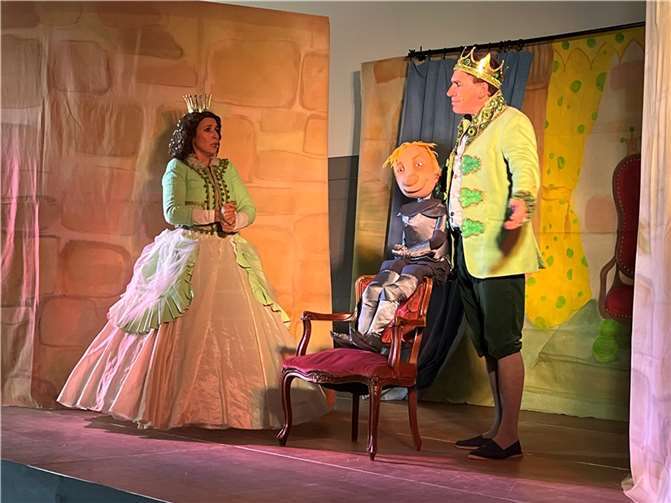 „Die Erbsenprinzessin“ begeisterte in Puderbach. Foto: privat