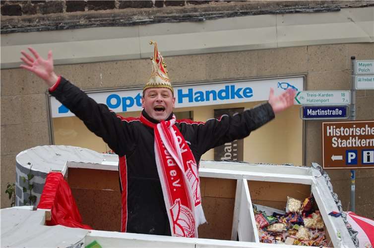 Die Erleichterung ist bei KG-Präsident Dietmar Schäfer förmlich greifbar.SK