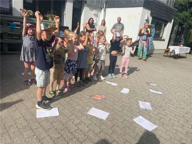 Die Eröffnungsfeier war ein voller Erfolg. Foto: Katholische Kindertagesstätte St. Willibrord
