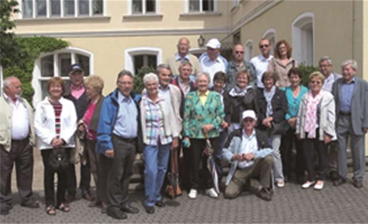 Die Erpeler Heimatordenträger verlebten einen sehr interessanten Tag in Bendorf-Sayn.privat