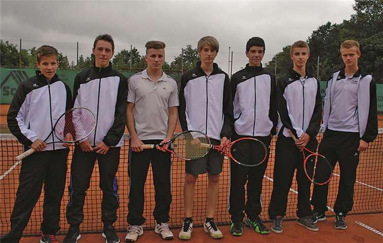 Die Ersten Junioren des Tennisclubs Schwarz-Weiß Heimerzheim sind in die 2. Verbandsliga aufgestiegen. privat