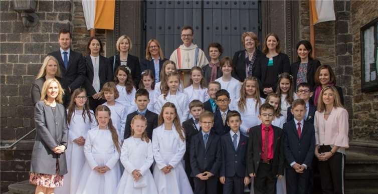 Die Erstkommunionskinder aus Nickenich.privat