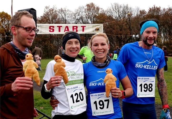 Die Erstplatzierten der Langstrecke.