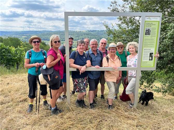 Die Escher Teilnehmer am Deutschen Wandertag.  Foto: privat