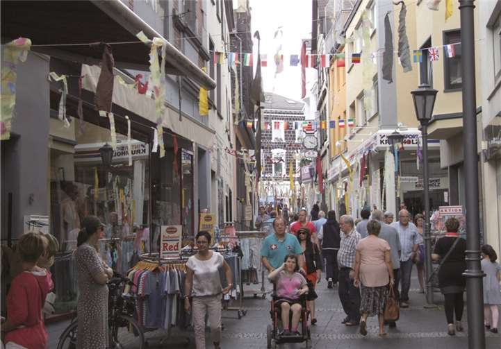 Die Essbare Stadt Andernach verwandelt sich für drei Tage in ein einziges Stadtfest.