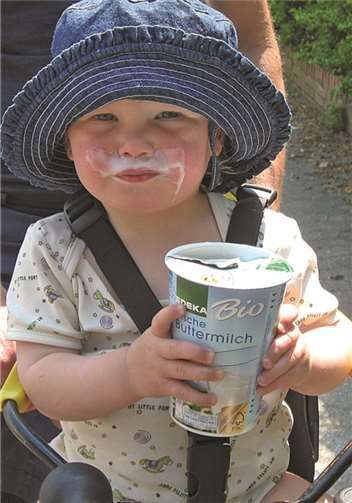 Die Essgewohnheiten des Kindes prägen das Essverhalten als Erwachsener. privat