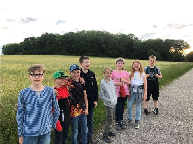 Die Eulen und Luchse der Freien Pfadfinderschaft Rheinland.  Foto: privat