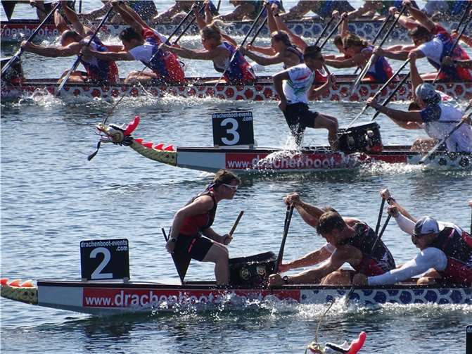 Die Europameisterschaft im Drachenboot: Koblenzer Sportler triumphieren in Ravenna. Quelle: Post-Sportverein Koblenz e.V.