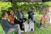 Oldtimertreffen und Kultursalon am Deutschen Eck in Koblenz